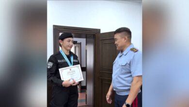 Алматы полициясының инспекторы Қазақстан жекпе-жек чемпионы