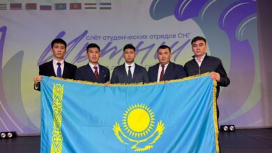 Қазақстандық жастар ТМД елдерінің студенттік жасақтары слетінде қатысты