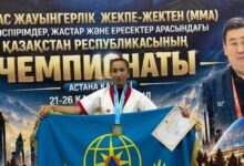 Павлодарлық ТЖМ қызметкері Айда Аблаева ММА-дан Қазақстан чемпионы атанды