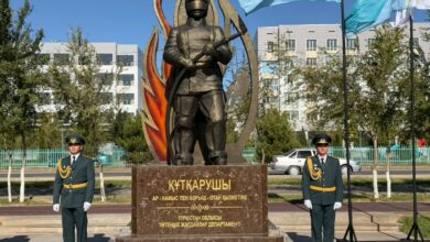 Түркістанда құтқарушыларға арналған аллея ашылды