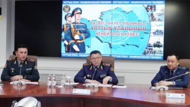 Ұлттық ұланның 9 айлық қызметінің қорытындысы: көше тәртібі мен саммиттердің қауіпсіздігі