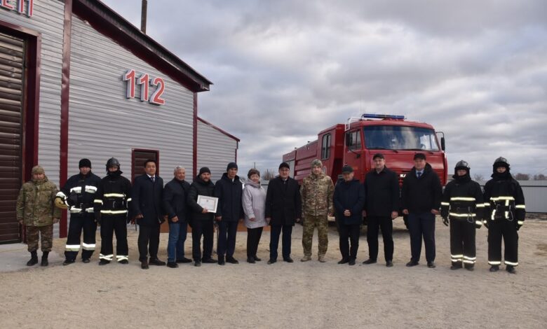 СҚО-да 295-ші «Ауыл құтқарушылары» ерікті өртке қарсы пункті ашылды
