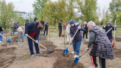 Астанада күзгі экологиялық айлығына 400 мың адам қатысты