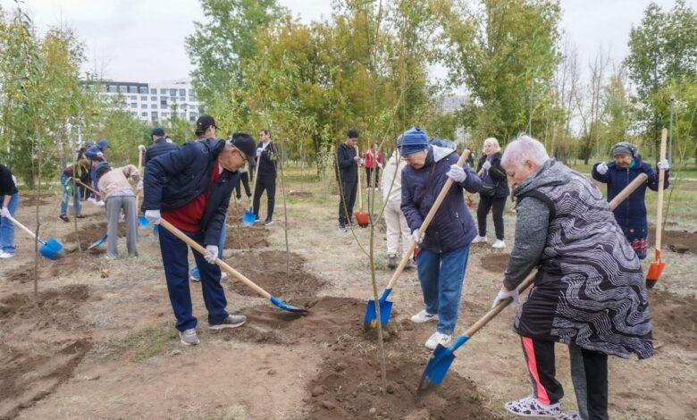 Астанада күзгі экологиялық айлығына 400 мың адам қатысты