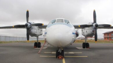 Ан-26 ұшағы Ұлттық ұланда 44 жыл қызмет етіп, зейнетке шықты