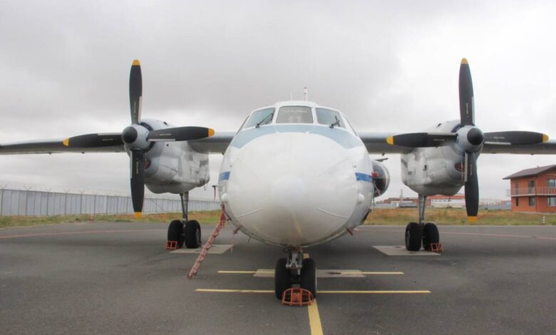 Ан-26 ұшағы Ұлттық ұланда 44 жыл қызмет етіп, зейнетке шықты
