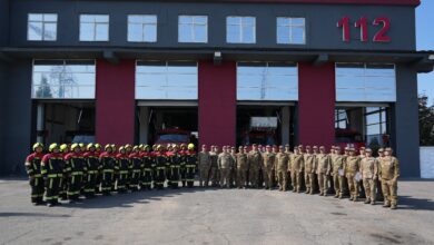 Алматыдағы №3 өрт сөндіру бөлімі жаңартылды: министр Мұханов жұмысты көрді