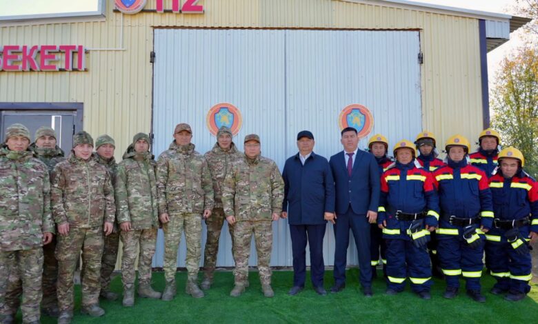 Ақтөбе облысында 303-ші «Ауыл құтқарушылары» өртке қарсы құрылымы ашылды