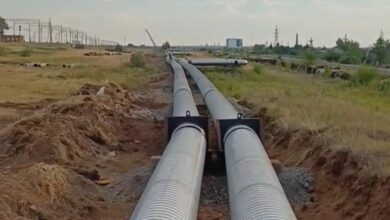 Степногорскте 22 км жылу магистралі жаңартылды