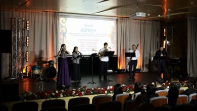 «Музыка тілінде» концерті «Қазақконцерт» сахнасында өтті: джаз, танго және қазақ әндері