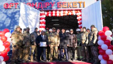 Қазақстанда «Ауыл құтқарушыларының» 301-ші өрт сөндіру бекеті ашылды