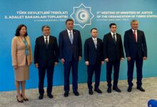 Түркі мемлекеттері ұйымы әділет министрлерінің үшінші отырысы Ыстанбұлда өтті