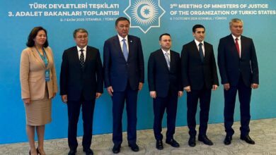 Түркі мемлекеттері ұйымы әділет министрлерінің үшінші отырысы Ыстанбұлда өтті