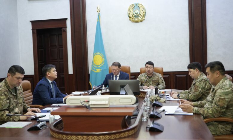 Қостанай облысында төтенше жағдайлардың алдын алу бойынша кеңес өтті