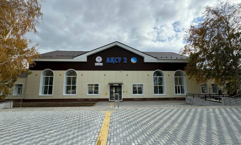 Ақсу-2 станциясының вокзалы Павлодар облысында қайта жаңғыртылды