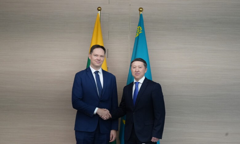 Қазақстан мен Литва саяси консультациялары өтті